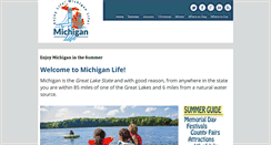 Desktop Screenshot of michiganlife.com